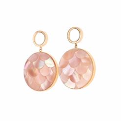 Shell-stud-earrings