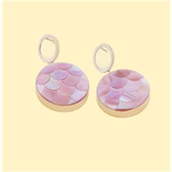 Shell-stud-earrings
