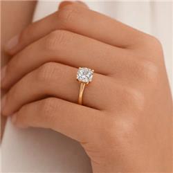 Solitaire-gold-ring