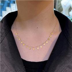 Starry-gold-necklace