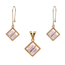 Swarovski-cube-half-set