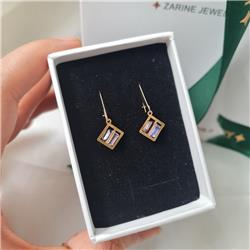 Swarovski-gold-earrings