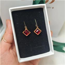 Swarovski-gold-earrings