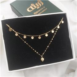 Two-row-gold-necklace