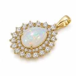 White-Opal-Gold-Pendant