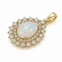 White-Opal-Gold-Pendant