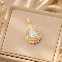 White-Opal-Gold-Pendant