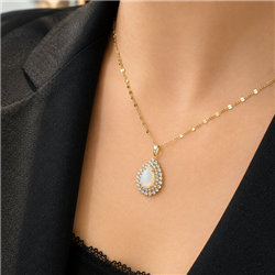 White-Opal-Gold-Pendant