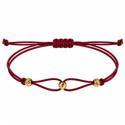 Woven-faceted-bead-bracelet