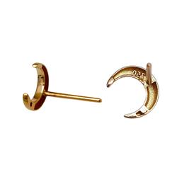 Gold-moon-earrings