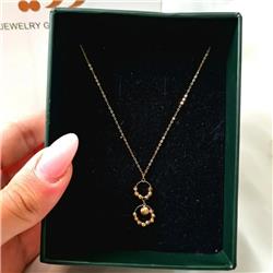 Two-ring-gold-necklace