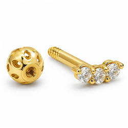 gold-3-round-black-stone-piercing