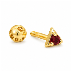 gold-cartilage-triangle-piercing