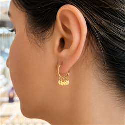Gold-dangle-earrings
