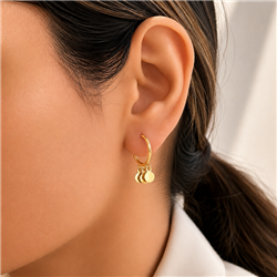 Gold-dangle-earrings