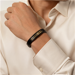 mens-gold-leather-parallel-bracelet