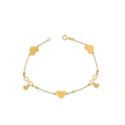 Infinite-heart-bracelet