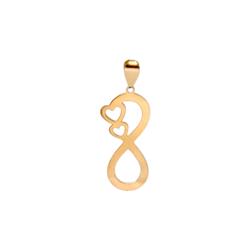 Infinity-gold-pendant