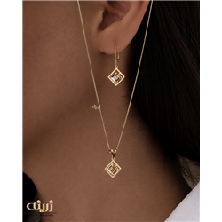 Swarovski-cube-half-set
