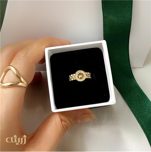 انگشتر طلا رولکس مینیمال