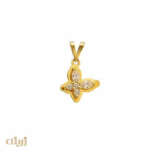 آویز طلا شاپرک کادویی