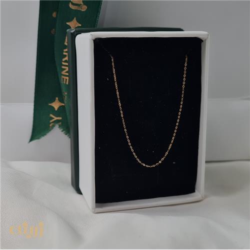 زنجیر طلا فلامینگو خیلی سبک لوکس