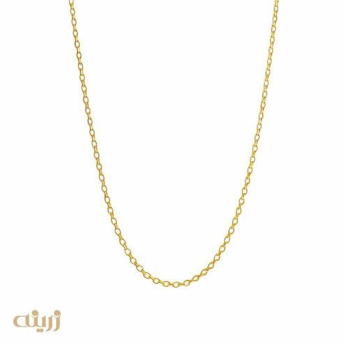 زنجیر طلا فلامینگو حجیم شده لوکس