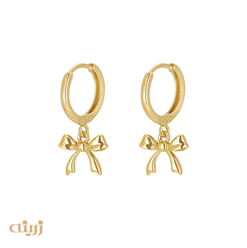 گوشواره طلا روکو پاپیون 