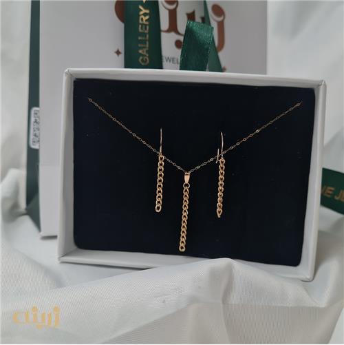 نیم ست طلا سوپر کارتیه 