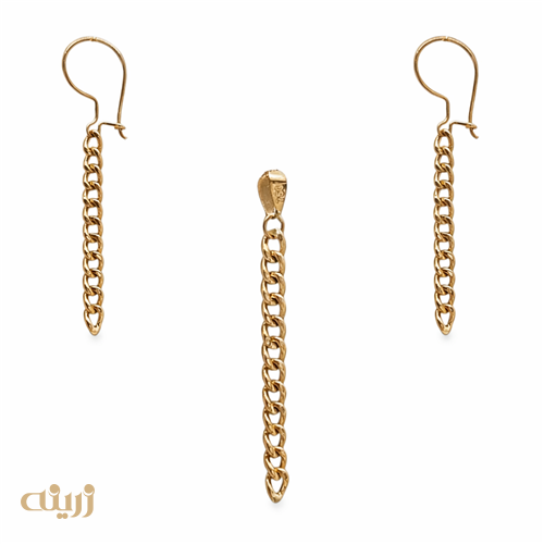 نیم ست طلا سوپر کارتیه 