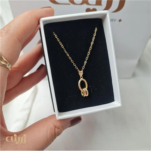 آویز طلا رولو کبریتی