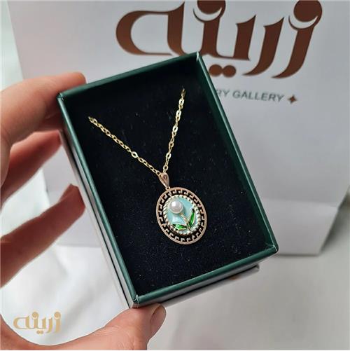 آویز طلا پینترستی رزین شده کادویی