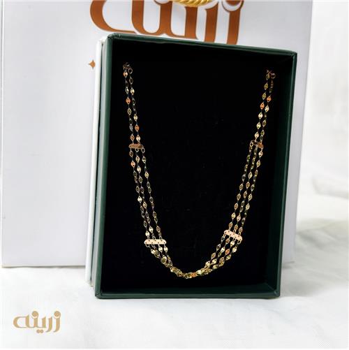 گردنبند طلا پولکی استلارا