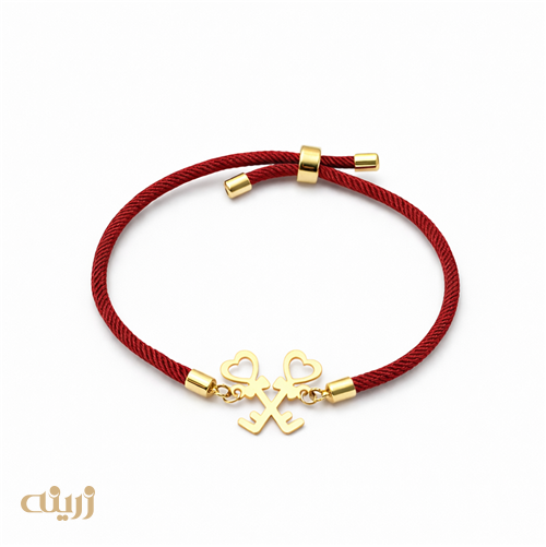 دستبند طرح کلید قلبی