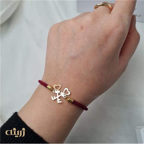 دستبند طرح کلید قلبی