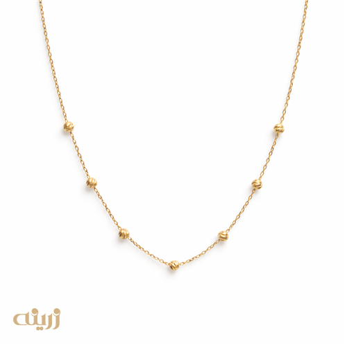 گردنبند گوی البرنادو تراش 