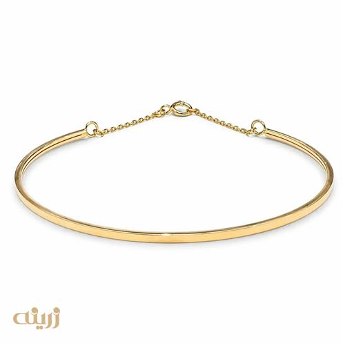 دستبند طلا النگویی آینه ای سبک کد B0231