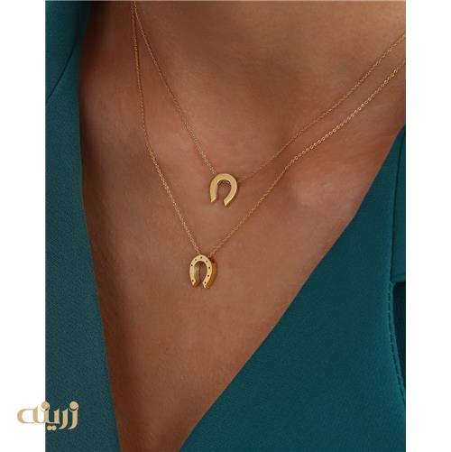 گردنبند طرح  نعل اسب