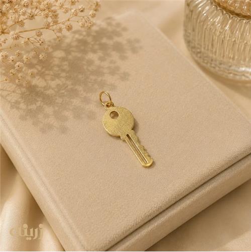 آویز طلا کلید کلاسیک N0768