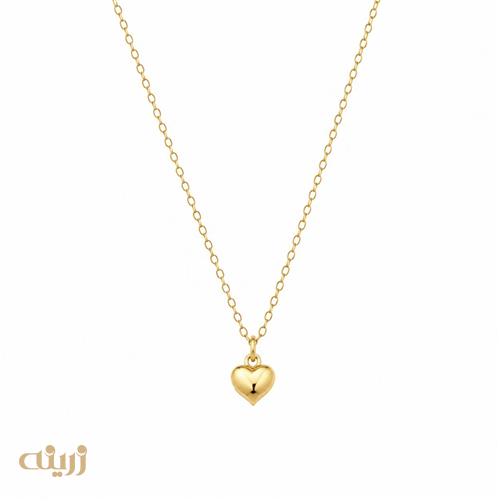 گردنبند طلا قلب مینیمال سبک کد N0791