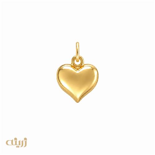 آویز طلا قلب سبک کد N0854
