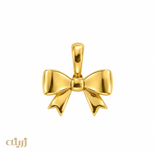 آویز طلا پاپیون کد N09 12