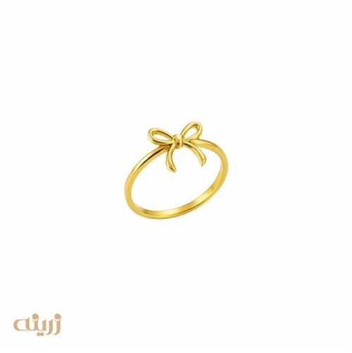 انگشتر طلا پاپیون مینیمال کد R0182