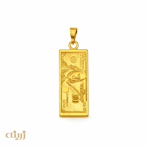آویز طرح 100 دلاری 