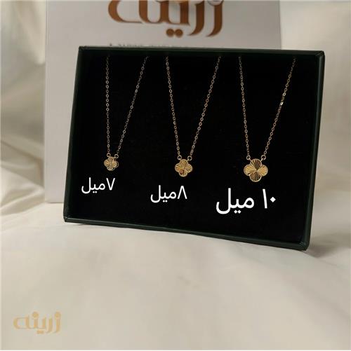 گردنبند ونکلیف تراش برجسته سبک لوکس 