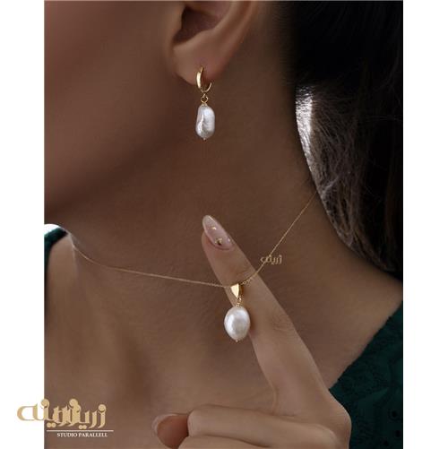آویز طلا باروک کادویی