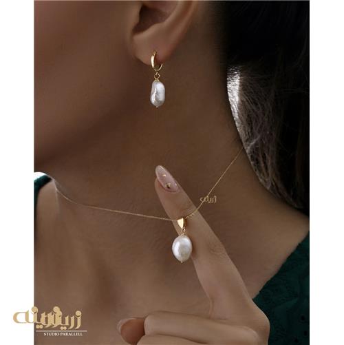 آویز طلا باروک کادویی کد N0348