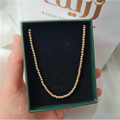 گردنبند تمام گوی لوکس
