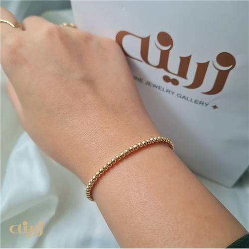 دستبند تمام گوی لوکس