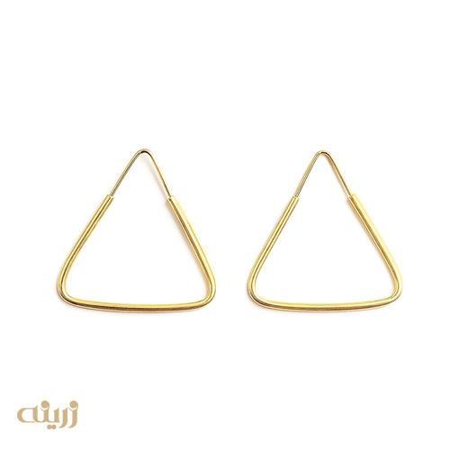 گوشواره طلا اشکال هندسی پانکی